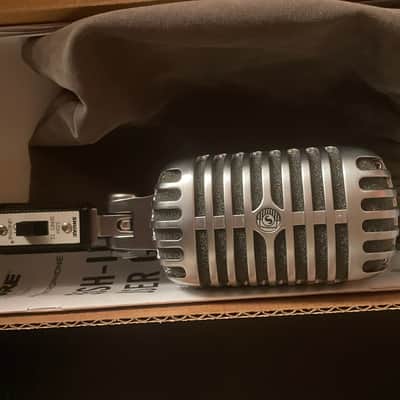 Shure 55SH Series II Unidyne Cardioid Dynamic Microphone 2004 - Present - Silver