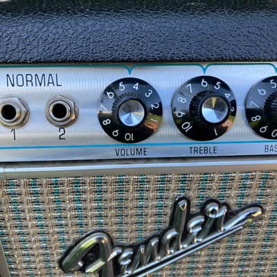 1968/69 Fender Drip Edge Deluxe Reverb Guitar Amp AB763 image 8