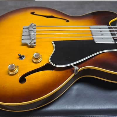 1964 Gibson EB-2 Sunburst EB2 American Vintage 60s 1960's Natural Aged Relic Kalamazoo USA Bass Guitar image 11