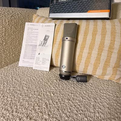 Neumann U 87 Ai Large Diaphragm Multipattern Condenser Microphone 1986 - Present - Nickel image 1