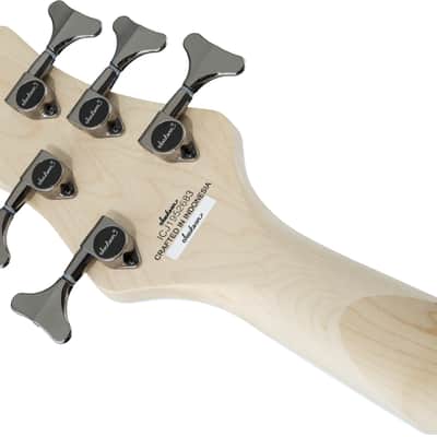 Jackson  JS Series Spectra 5 String Bass Guitar JS3QV,  Alien Burst Finish image 5