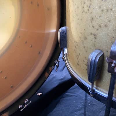 Quiet Riot - Frankie Banali's 1940s Slingerland Radio King Drum Kit 13/16/26 (#32) AUTHENTICATED image 8