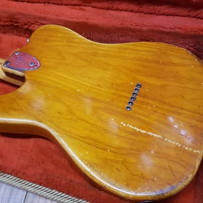 1978 Fender Telecaster Custom Natural Ash Wide Range Humbucker 88 80's image 12
