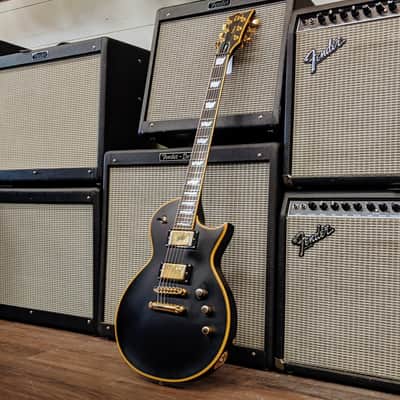 ESP LTD EC-1000 Duncan - Vintage Black image 1