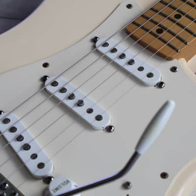 2005 Fender Jimmie Vaughan Tex-Mex Signature Stratocaster (Olympic White) image 5