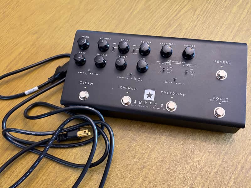 Blackstar Dept. 10 Amped 3 2024 - Black image 1