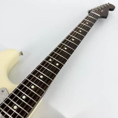 2023 Fender American Mod Shop Stratocaster Solid Rosewood Neck – Olympic White image 10