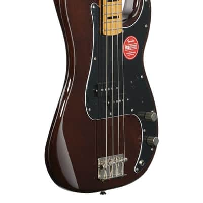 Squier Classic Vibe 70s Precision Bass Maple Neck Walnut image 9