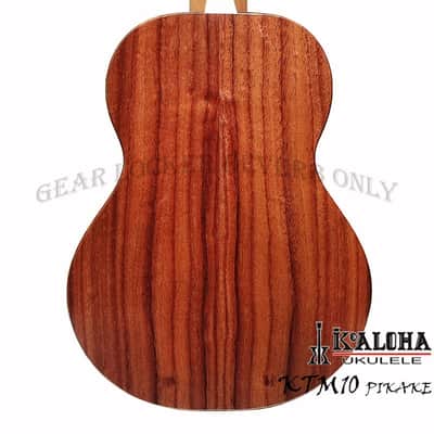 KoAloha KTM-10 Pikake all solid hawaiian low g string handmade ukulele tenor ukulele image 7