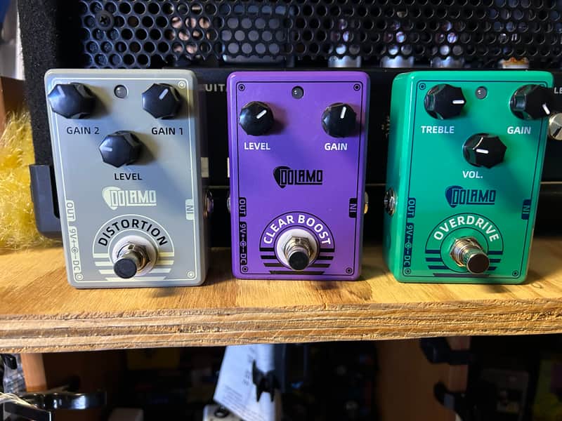 Dolamo D-12 Overdrive D-5 Distortion & D-6 Clear Boost image 1