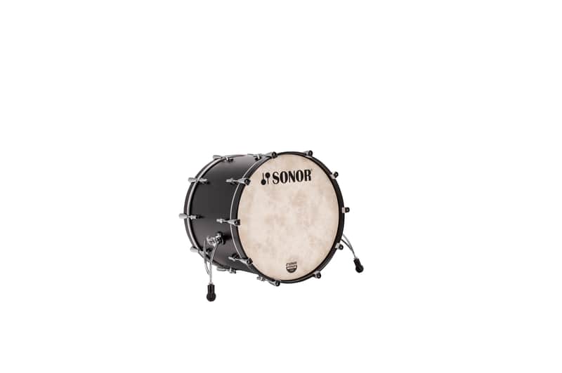 SONOR Momentum Birch Series 22x17.25" GT Black Matte Lacquer Bass Kick Drum | NEW | Authorized Dealer image 1