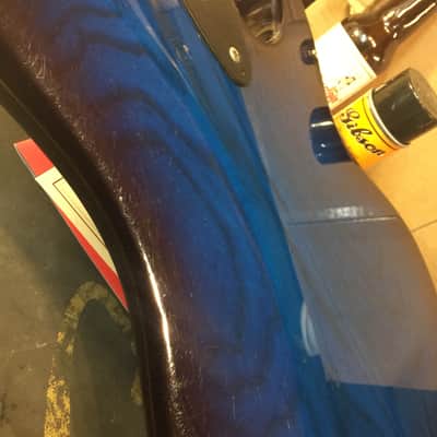 Stunning 1991 USA G&L SB-1 Blueburst LEFTY w OHSC image 21