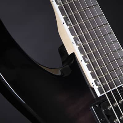 Jackson JS Series Dinky Arch Top JS22Q-7 DKA HT AM Transparent Black Burst - Electric Guitar image 10