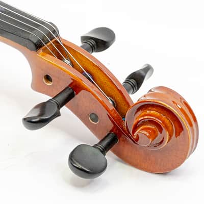 Mendini by Cecilio MV400 Solid Wood Violin – Beginner/Student Model with Case image 10
