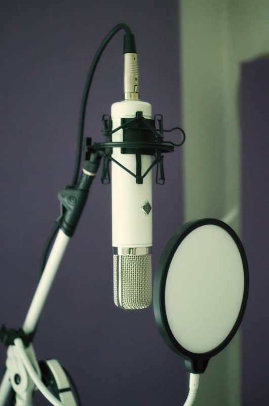 Microphone-Parts V-47 Tube Microphone – Custom White, Creamy Boutique Tube Vocal Mic image 1