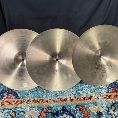 Bun E. Carlos, Cheap Trick, Zildjian - 15" New Beat Hi Hat Set, Used in Studio, Signed! (#HH 7, 8, 9) 2006 image 2