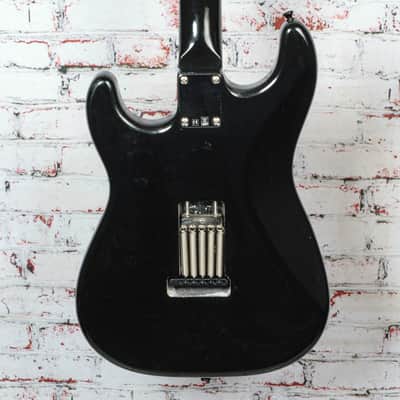 Warmoth - HH S-Style Electric Guitar w/Dillon Neck Babicz Bridge Locking Tuners - Black - x1557 - USED image 8