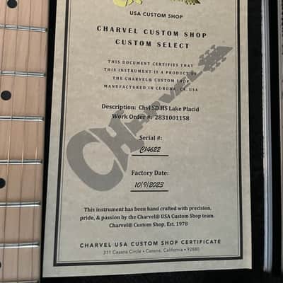 Charvel San Dimas 2023 - Lake Placid blue image 3