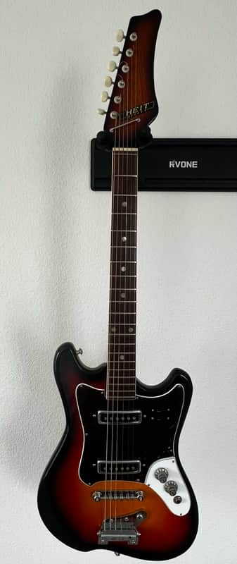 Heit Deluxe (Kawai/Teisco) Vintage 2 Pickup Mid 60's - Sunburst image 1