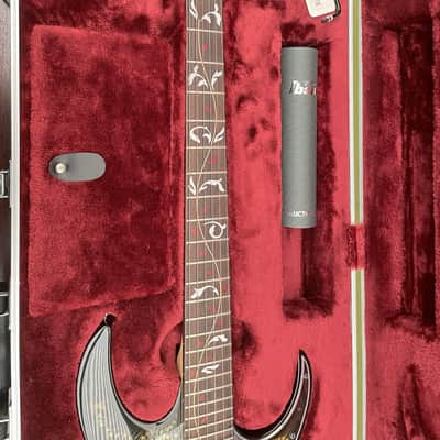 Ibanez JEM77-FP2 Steve Vai Signature 2010 - 2018 - Black Floral Pattern 2 image 8