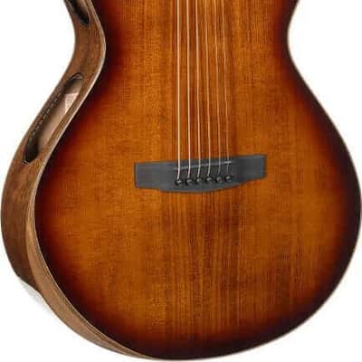 Cort MODERNBURST Masterpiece Series Modern Burst Acoustic-Electric Guitar, Burst