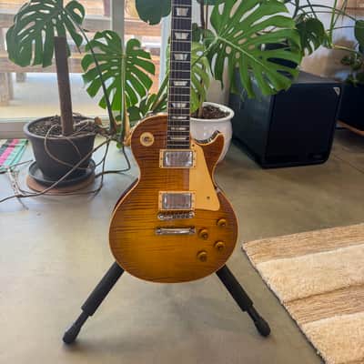 Gibson Les Paul 1960 VOS Wildwood Tom Murphy Painted Lemon Burst COA image 6
