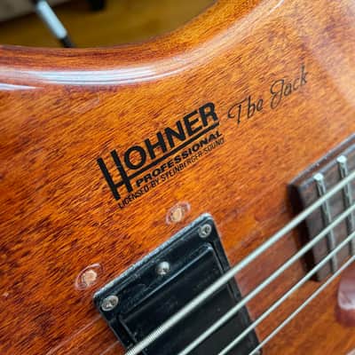 Hohner The Jack Headless Active/Passive Bass 80s Natural Finish image 3