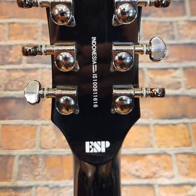 ESP LTD EC-401 FR RARE Floyd Rose Model Black w/ Matching LTD HSC image 17