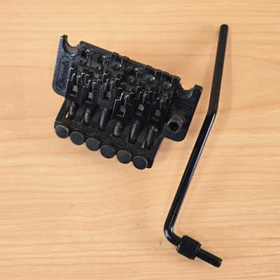 Vintage CHARVEL Jackson Floyd Rose Schaller JT-590 Tremolo Bridge BLACK GERMANY image 2