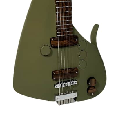 Teuffel Guitars Tesla 2022 Olive / Ziricote. (Authorized Teuffell Dealer) image 3