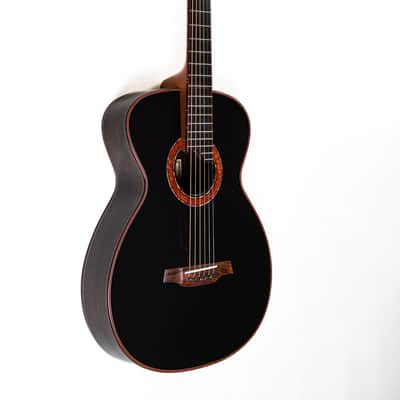Charles Edward Fox  2005 Ergo SJ-12 Noir - Alpine Spruce w/Brazilian Rosewood image 1