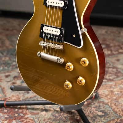 Gibson Custom Shop Limited Edition 1957 Les Paul Reissue Murphy Lab Electric Guitar - Goldtop Dark Back Light Aged with Hardshell Case image 5