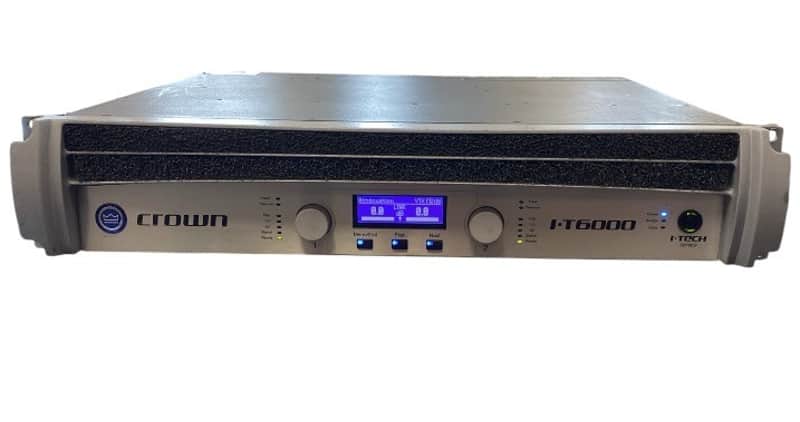Crown Power Amplifier I-Tech I-T6000 image 1