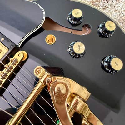 Gibson Memphis Limited ES-359 3-Pickup 2019 - Black Beauty image 8