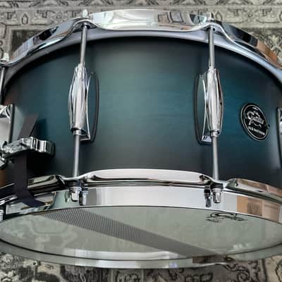 Gretsch Renown 6.5X14” Satin Antique Blue Burst Snare Drum RN2-65145-SABB image 5