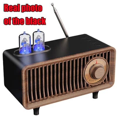 Vintage Radio-Black image 10