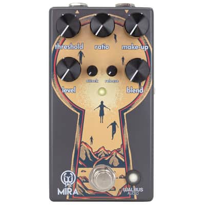 Walrus Audio Mira Optical Compressor 2022 - 2023 - Smoky Grey / Keyhole Graphic