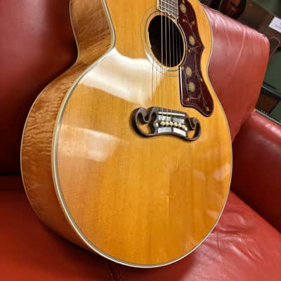 1998 Gibson SJ-200 Natural OHSC image 6