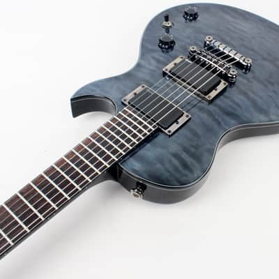 Ibanez ARZ800 Active Electric Guitar in Trans Deep Black image 5