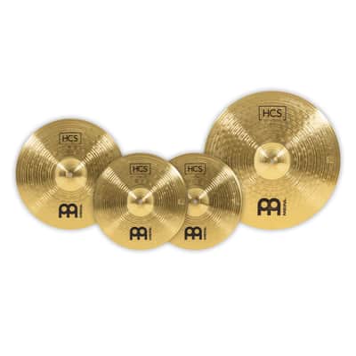 Meinl HCS Cymbal Set 20" Ride,16" Crash,14" HiHat - Cymbal Set image 2