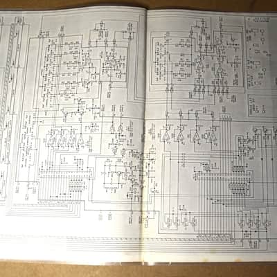 CRB Diamond 33 Combo Service Manual Schematic diagrams Schema elettrico Technical Guide for repair image 3