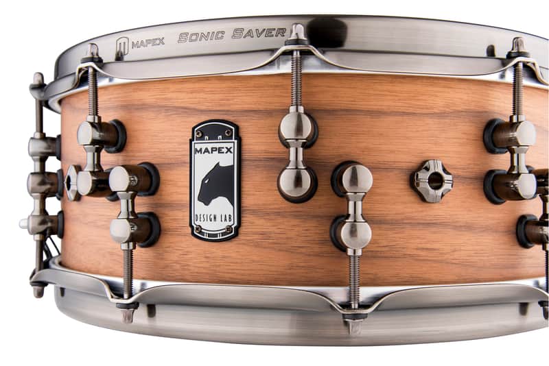 Mapex Black Panther Design Lab 14x5.5" Machine Craig Blundell Satin Natural Walnut Snare Drum | BPDLMW4550LNW | NEW | WorldShip | Authorized Dealer image 1