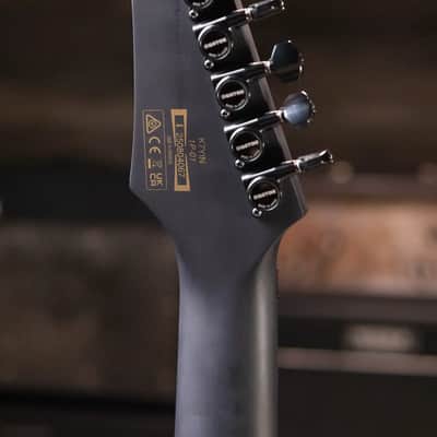 Ibanez K7YIN James "Munky" Shaffer Signature 7-String Electric Guitar - Matte Black with Gig Bag image 7