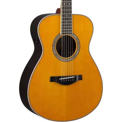 Yamaha Vintage Natural Ls Transacoustic Guitar image 1
