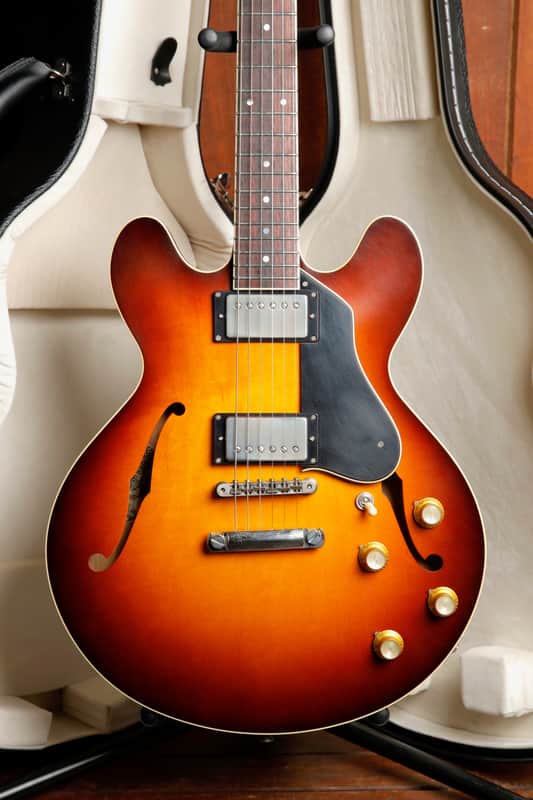 Collings I-35 LC Vintage Semi-Hollow Electric Guitar Aged Tobacco Sunburst image 1