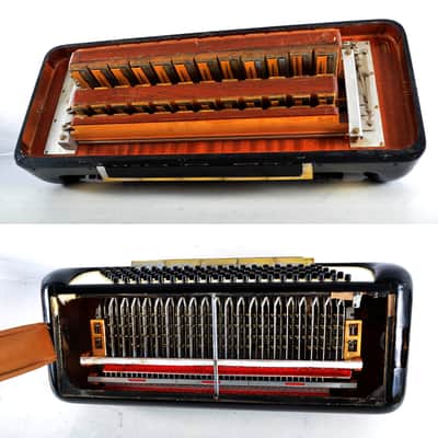 Immagine Rare, Top Italian Made Accordion Marinucci Super Mod 975 - 120 bass, 20 switches + Case & New Straps - Certificate -Video - 19