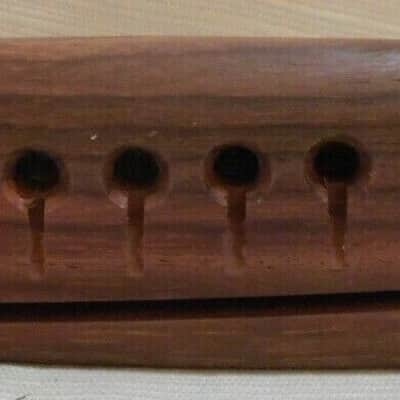 5 New old stock Genuine C.F. Martin Acoustic 6 String Guitar Bridge Rosewood image 1