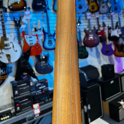 Ibanez Standard EHB1005F Fretless 5-string Bass Guitar - Arctic Ocean Matte 765 GET PLEK'D image 10
