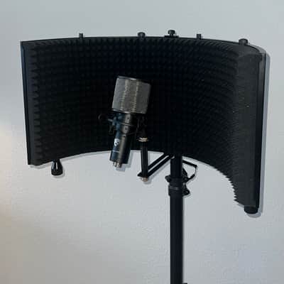 Rockville Pro Recording Studio Microphone+Isolation Shield+Mount+Filter+Stand image 3