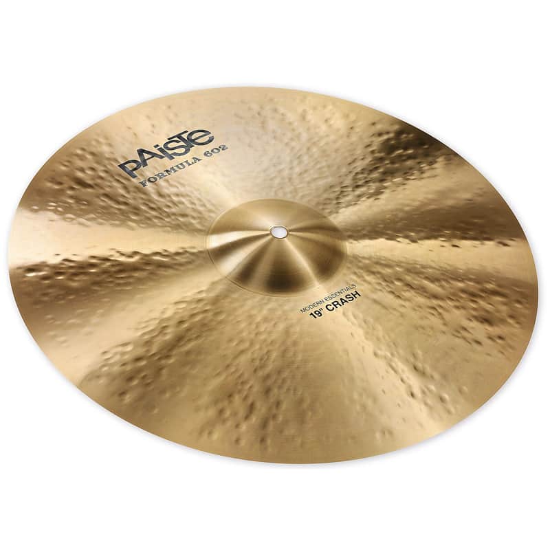 Paiste 19" Formula 602 Modern Essentials Crash Cymbal image 1